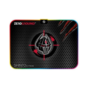 Mouse Pad Medium Gaming Zeroground Shinto Extreme v2 350mm με RGB Φωτισμό Μαύρο