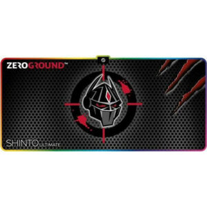 Mouse Pad XXL Gaming Zeroground Shinto Ultimate 900mm με RGB Φωτισμό Μαύρο