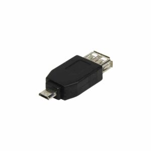 ADAPTER LOGILINK USB 2.0 MICRO B MALE TO USB A FEMALE BLACK_1