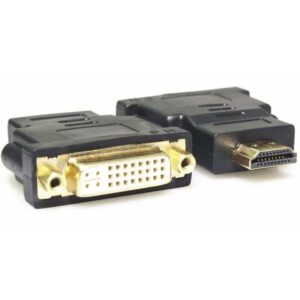 Adapter POWERTECH HDMI 19pin Male σε DVI IDUAL LINK 245 Female