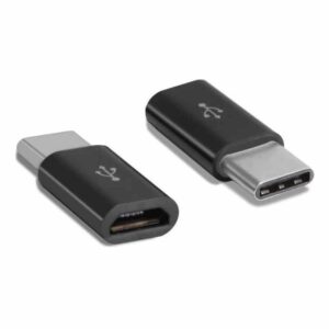 Adapter POWERTECH USB Type C M σε Micro USB F CAB UC043 Longer Tip