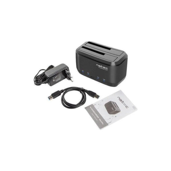 DOCKING STATION SATA HDD NATEC NSD-0955 KANGAROO DUAL USB 3.0_5