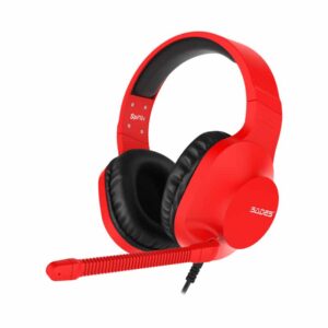 Gaming Headset SADES Spirits SA 721 Multiplatform 3.5mm Κόκκινο