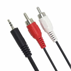 POWERTECH 2x RCA Male σε Jack 35mm Male 1.5m