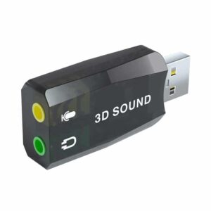 USB Κάρτα Ηχου POWERTECH 5.1CH με Εξοδο Μικρόφωνου και Ακουστικού