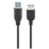 Καλώδιο GOOBAY USB 3.0 σε USB (F) 93999, Copper, 3m, Μαύρο